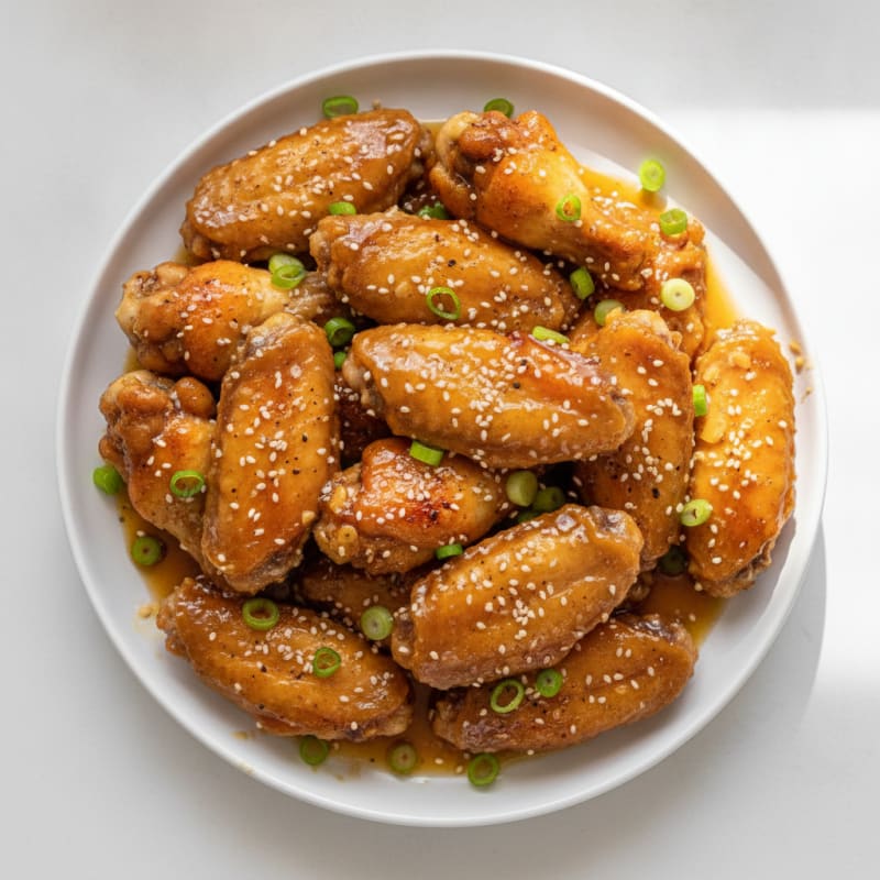 Honey-Glazed Chicken Wings