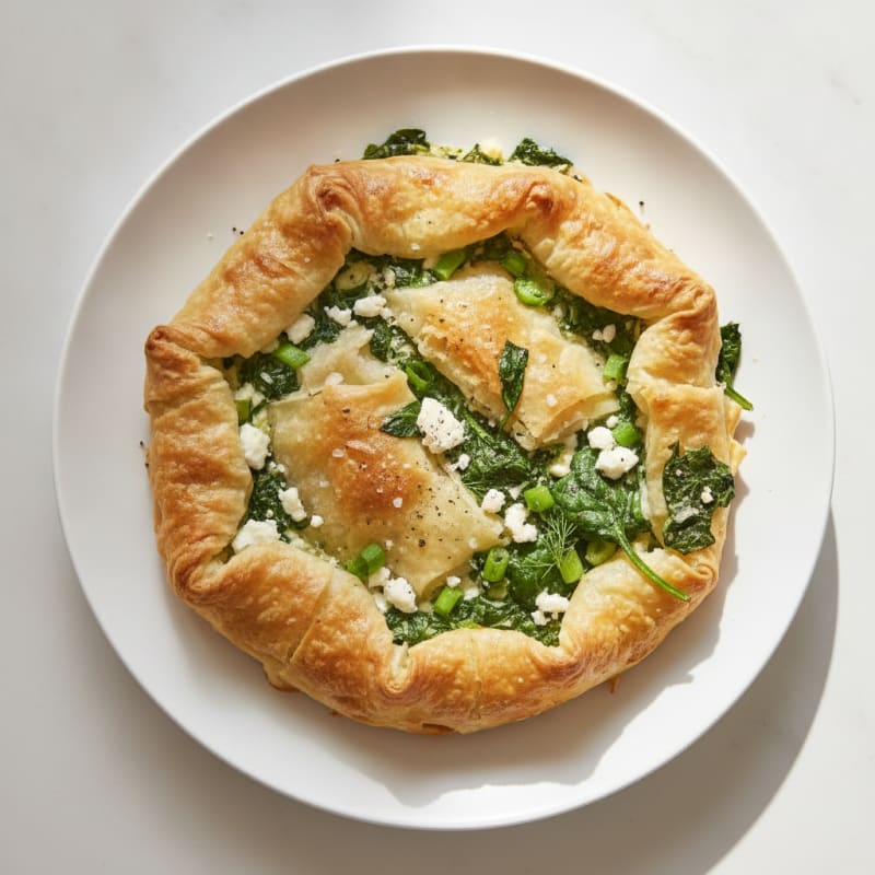 Spinach and Feta Phyllo Pie