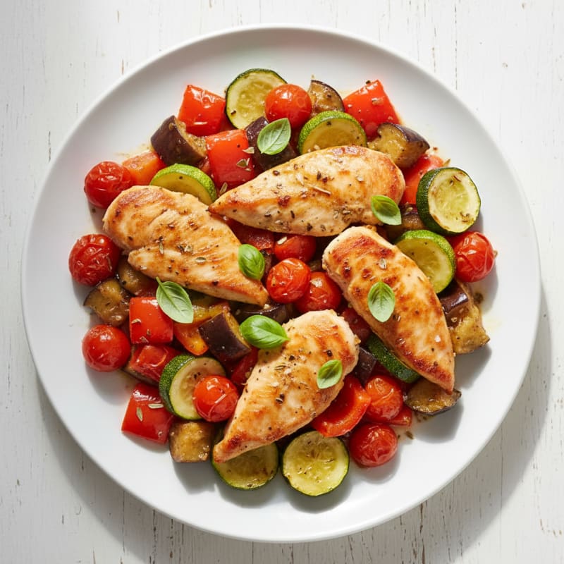 Zesty Roasted Vegetable Ratatouille