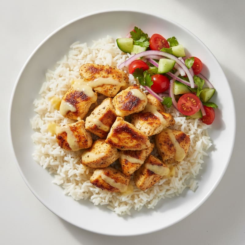 Chicken Shawarma Rice Bowl