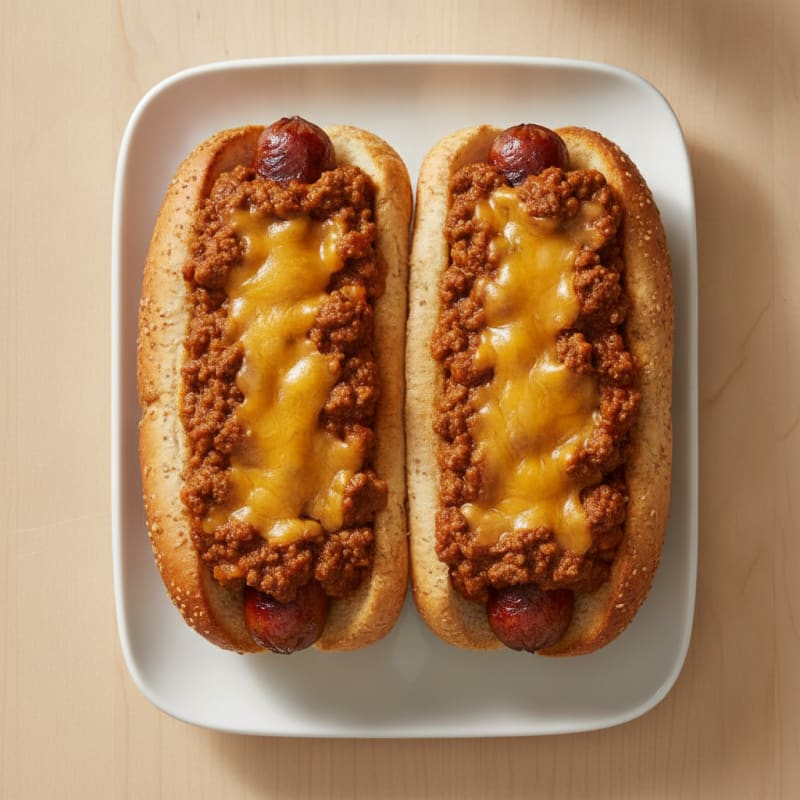 Classic Chili Cheese Hot Dogs