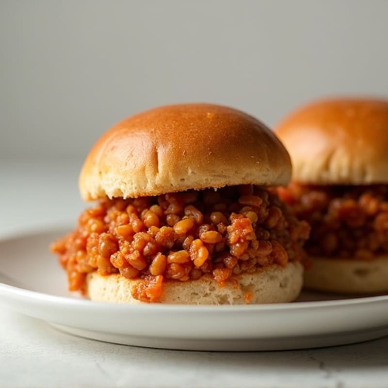 Lean Turkey & Lentil Sloppy Joe Sliders