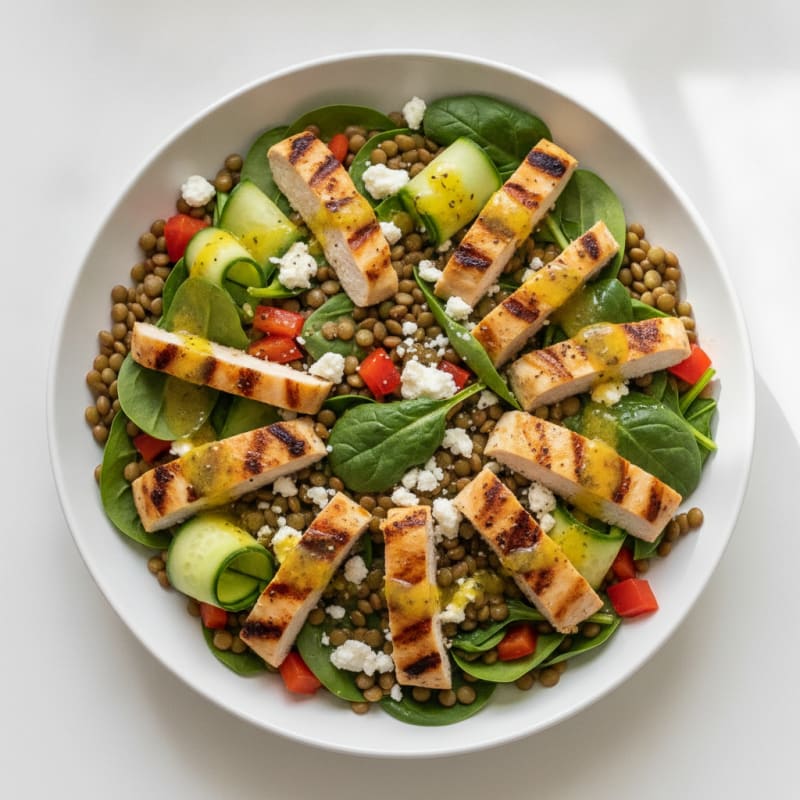 Lentil and Vegetable Power Bowl