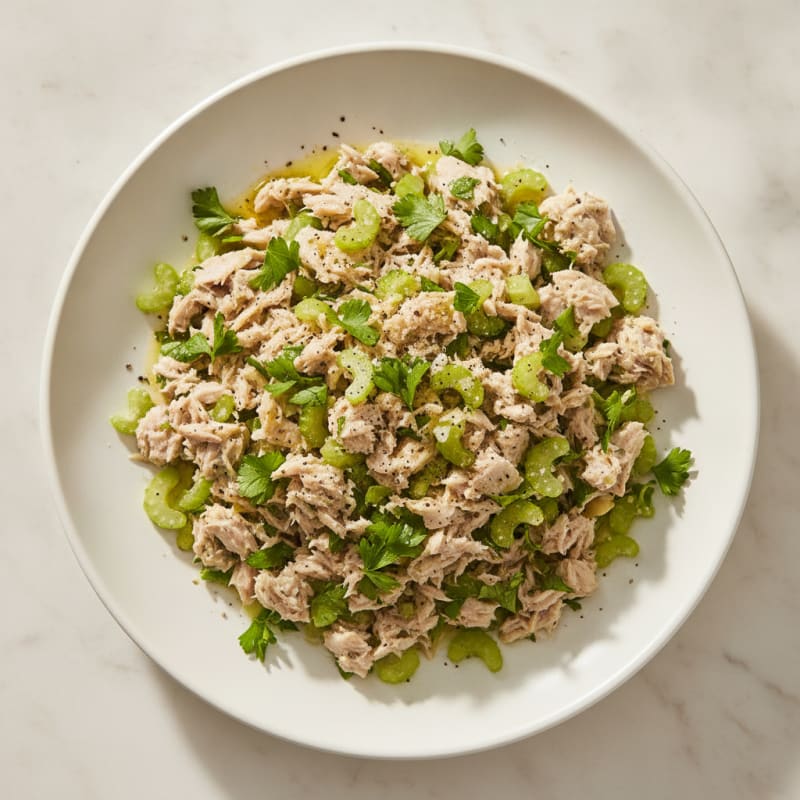 Lemon-Herb Tuna Salad with Celery