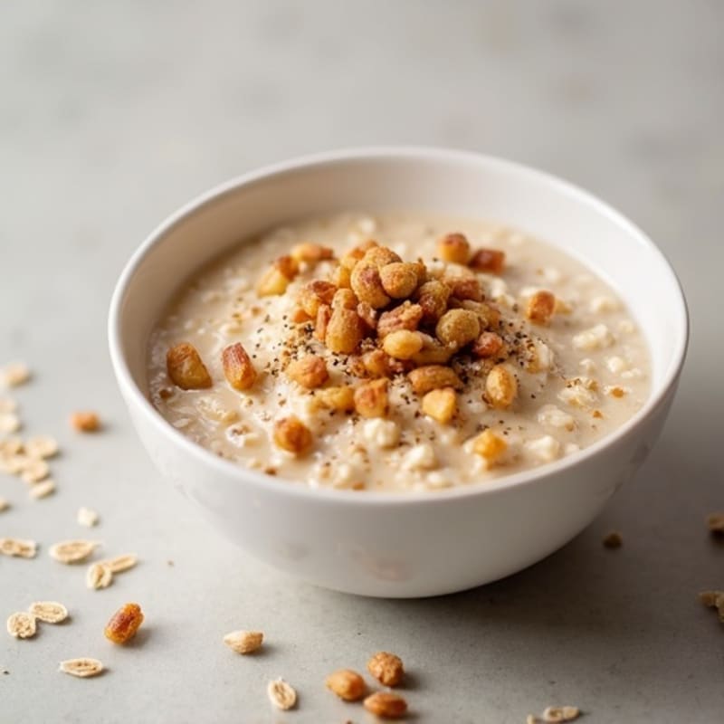 Vanilla-Maple Protein Overnight Oats