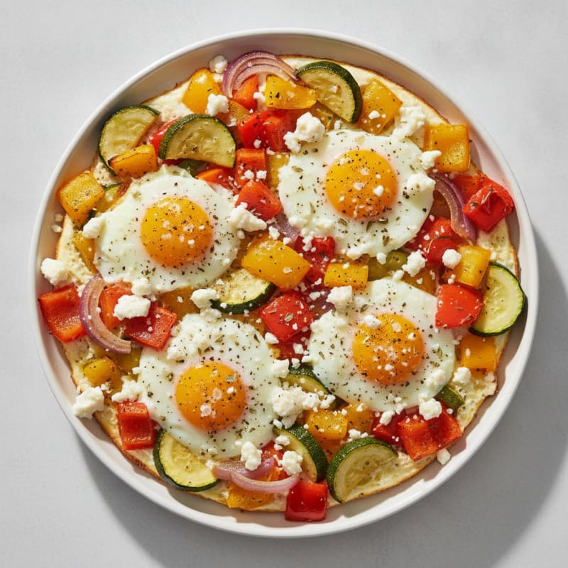 Sheet Pan Eggs and Roasted Vegetables