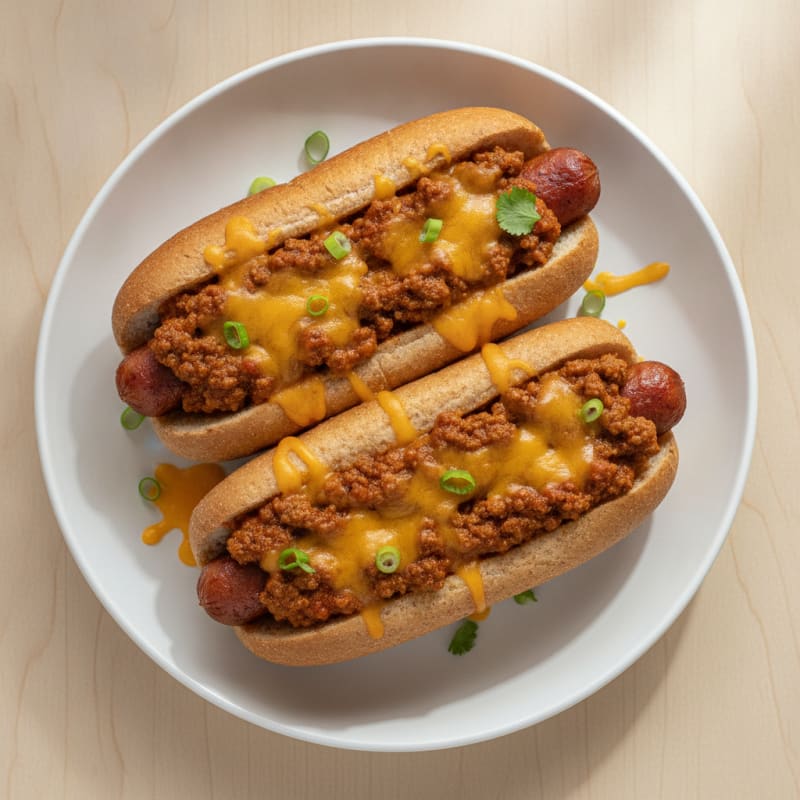 Classic Chili Cheese Hot Dogs