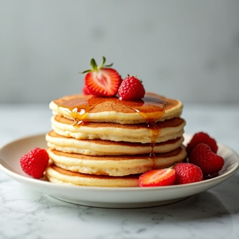 Fluffy Almond-Oat Blender Pancakes