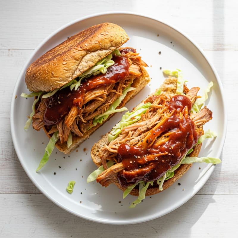 Smoky BBQ Pulled Pork Sandwiches