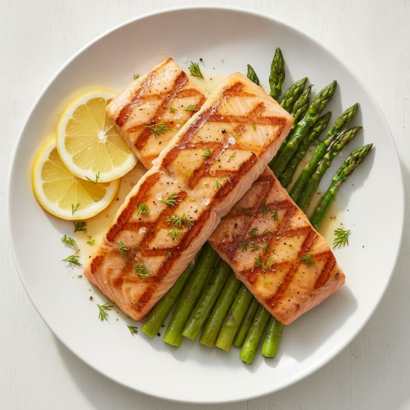 Lemon Herb Grilled Salmon