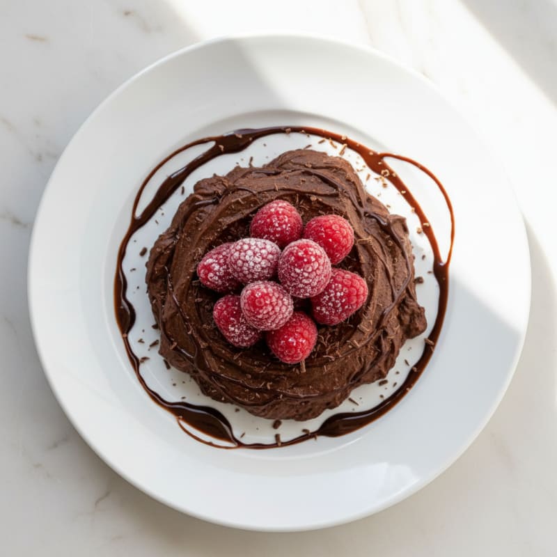 Silky Cottage Cheese Protein Mousse with Dark Cocoa
