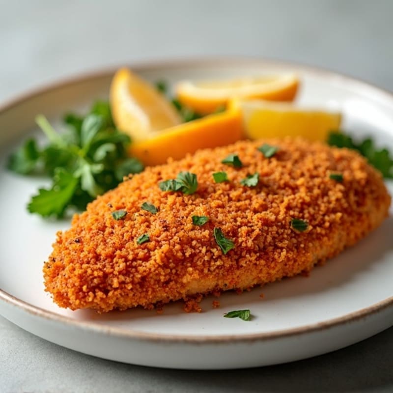 Crispy Oven-Baked Almond-Crusted Chicken
