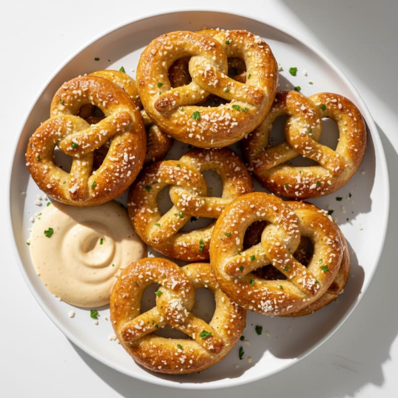 Garlic Parmesan Pretzel Bites
