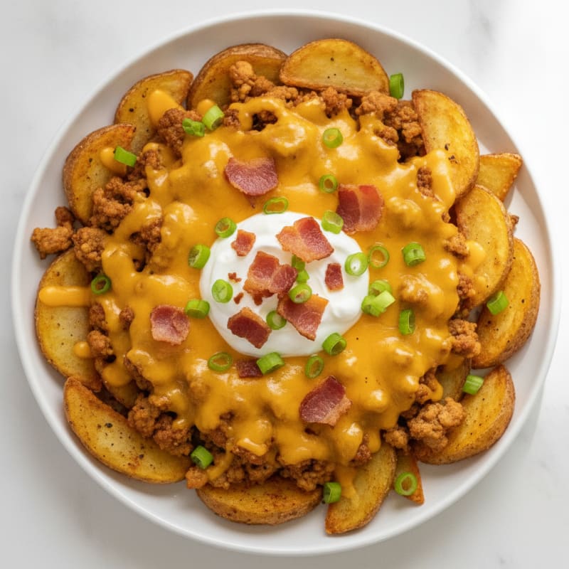 Loaded Bacon Cheddar Fries