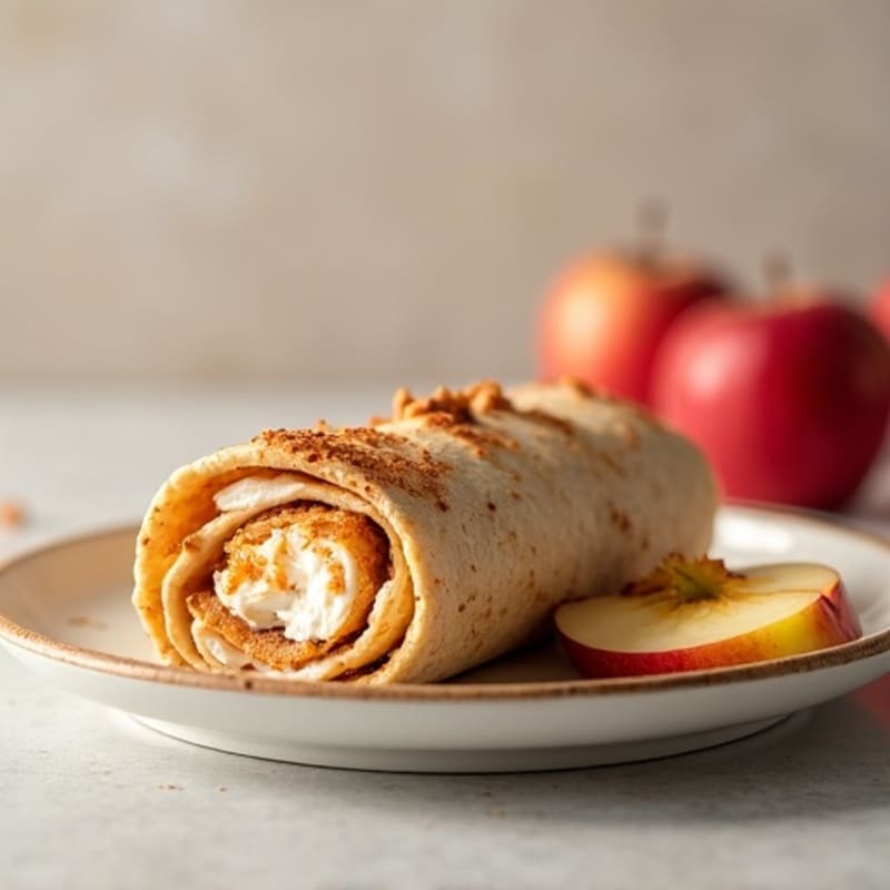 Protein-Packed Apple Cinnamon Breakfast Roll