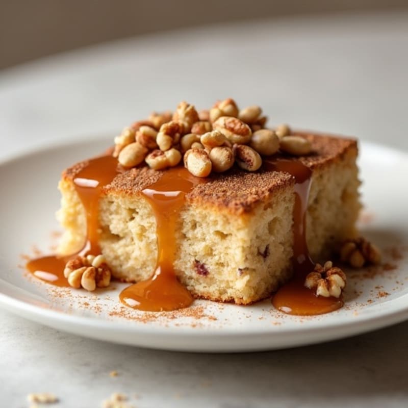 Protein-Packed Cinnamon Roll Breakfast Bake