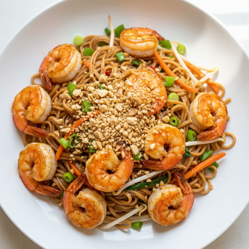 Zesty Chili-Lime Shrimp Pad Thai