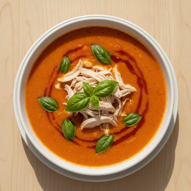 Roasted Tomato Basil Soup