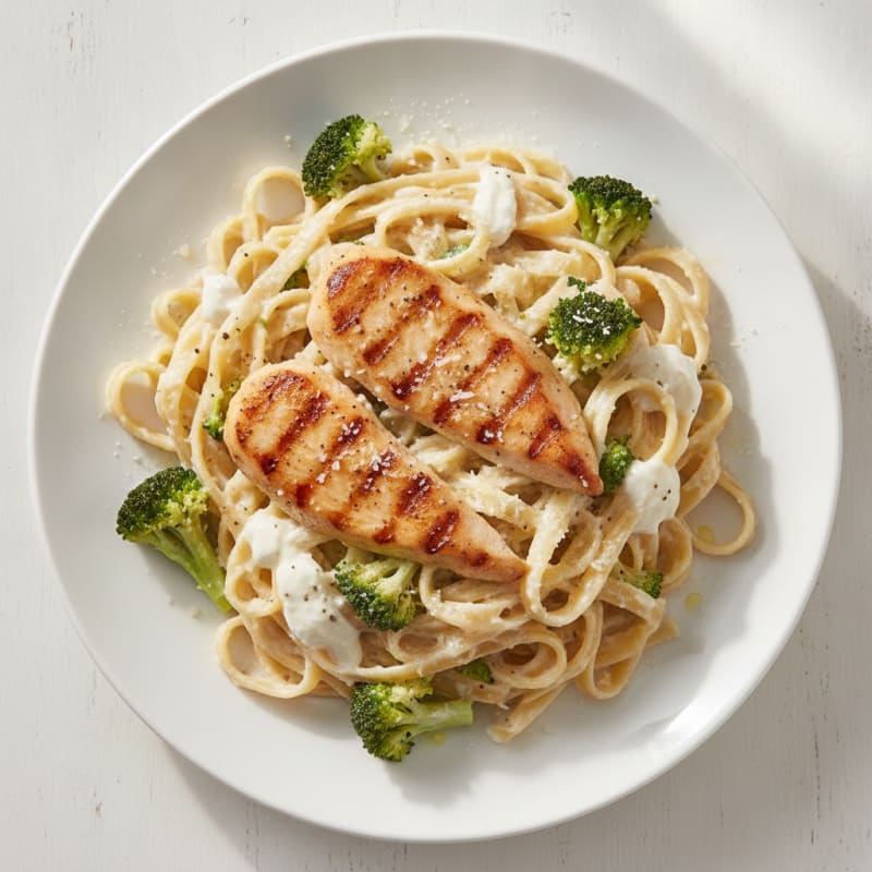 Chicken Alfredo Fettuccine Pasta