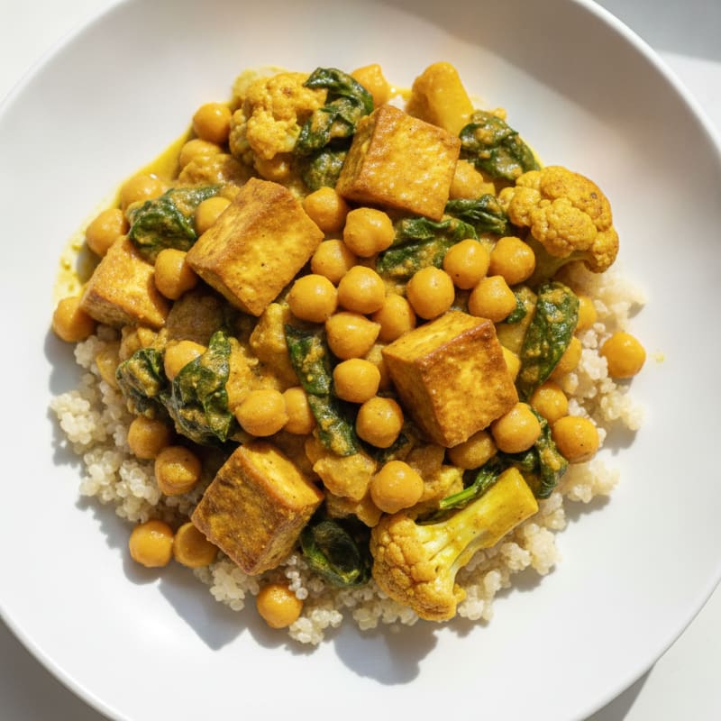 Hearty Chickpea and Vegetable Curry