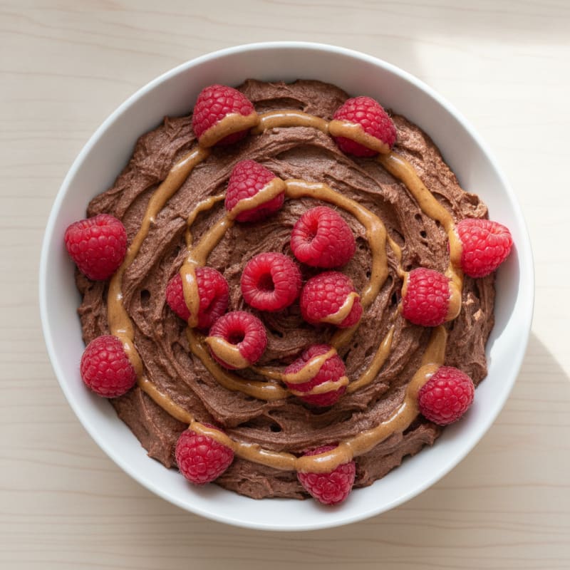 Silky Chocolate Protein Yogurt Bowl