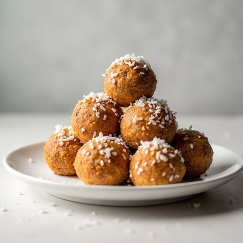 Crunchy Almond-Coconut Energy Bites