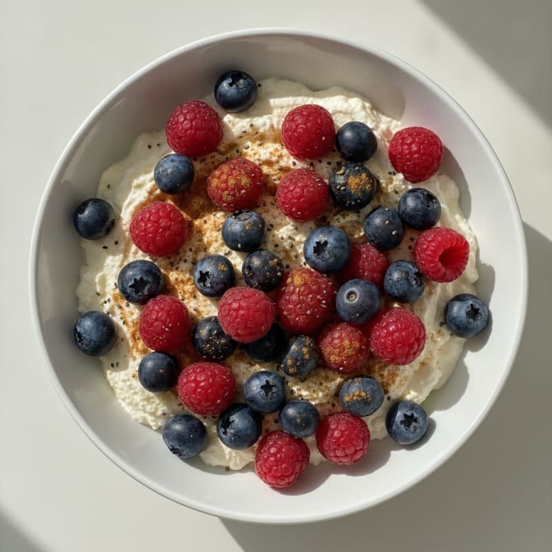 Creamy Berry Yogurt Protein Boost