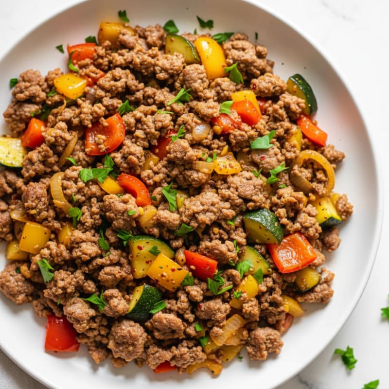 Tender Beef and Vegetable Skillet