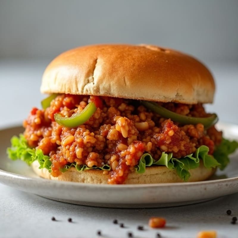 Hearty Lean Turkey Sloppy Joes