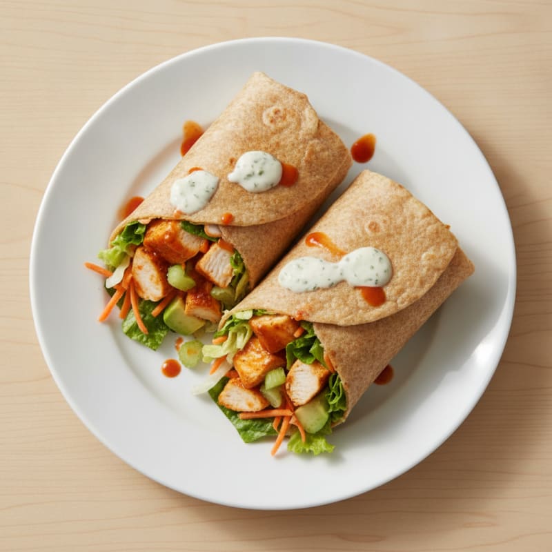 Buffalo Ranch Chicken Wrap