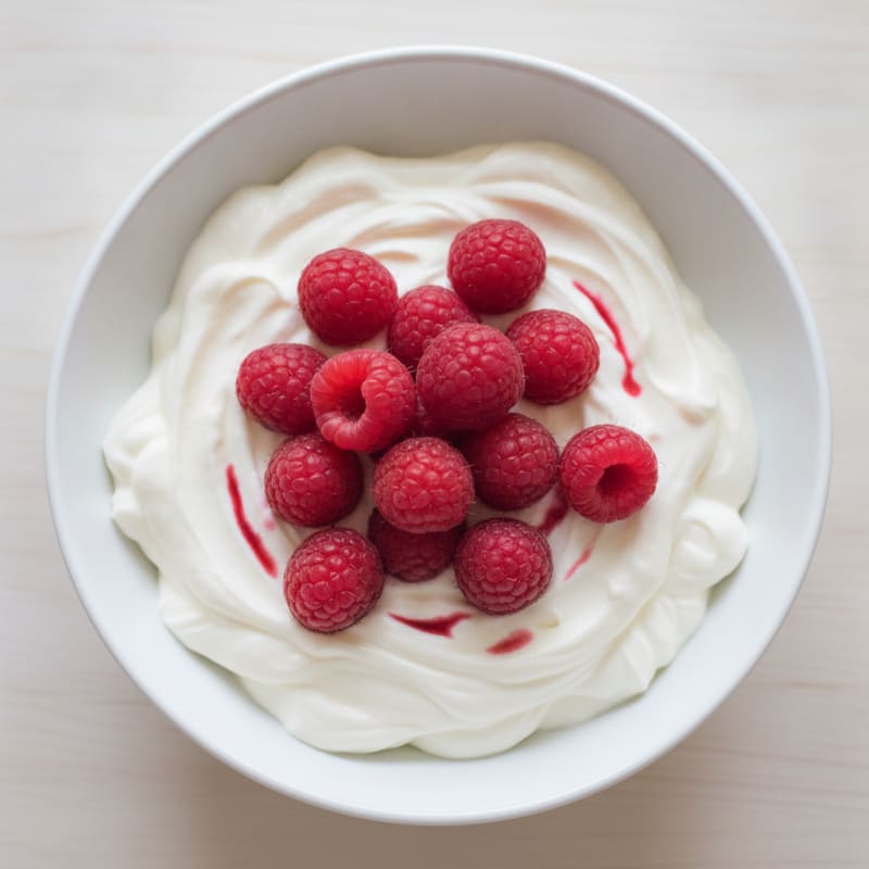 Silky Greek Yogurt Protein Pudding with Berries
