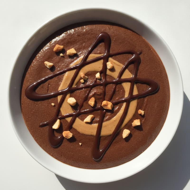 Protein-Packed Chocolate Peanut Butter Mousse with Silken Tofu