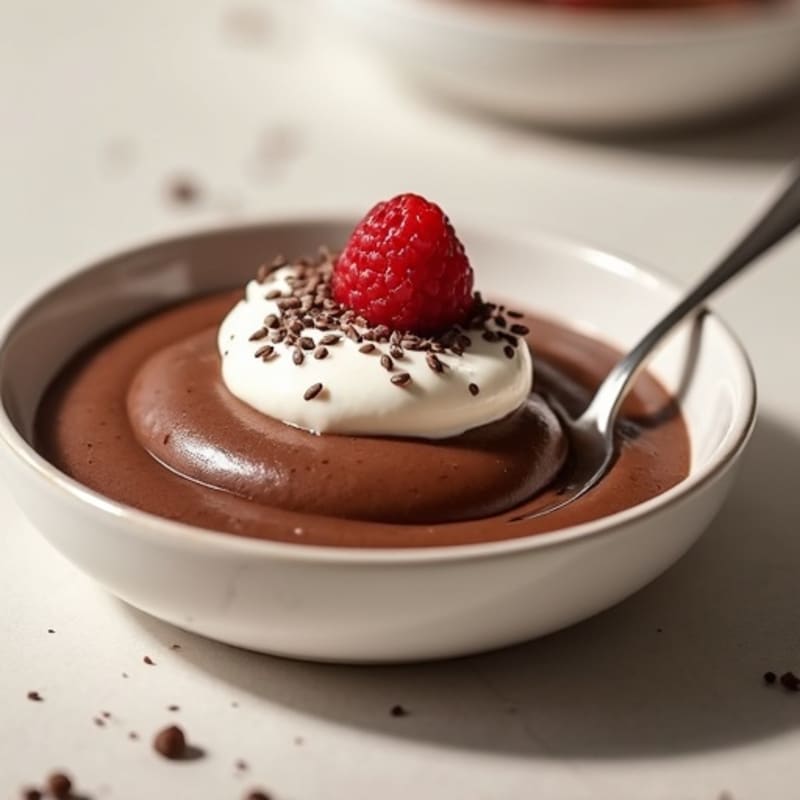 Silky Chocolate Protein Pudding