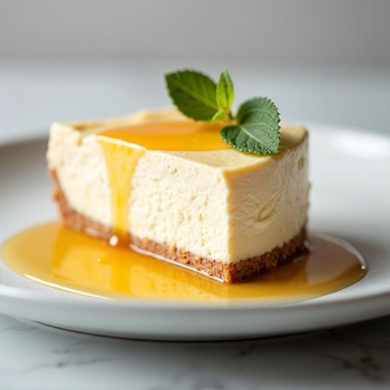 Creamy Greek Yogurt Protein Cheesecake