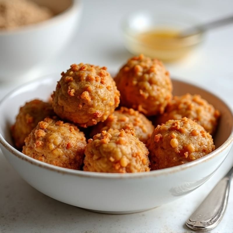 Crispy Spiced Chickpea Power Bites