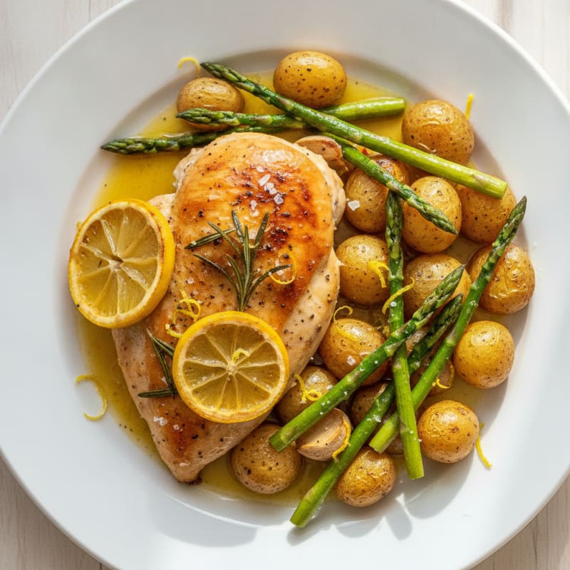 Lemon Herb Roasted Chicken