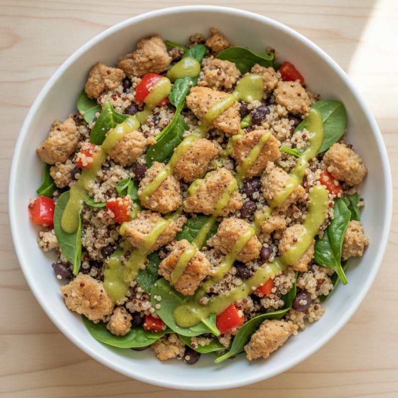 Lean Turkey and Quinoa Power Bowl