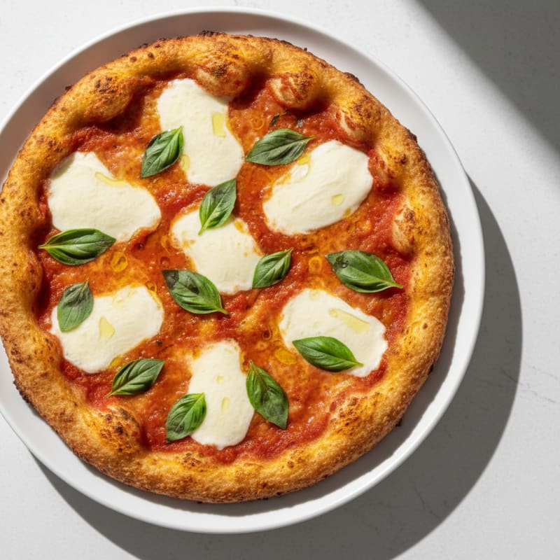Classic Margherita Pizza with Fresh Basil