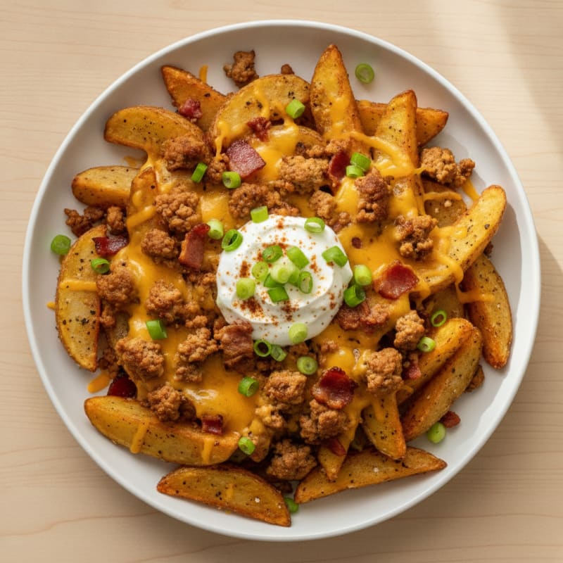 Loaded Bacon Cheddar Fries