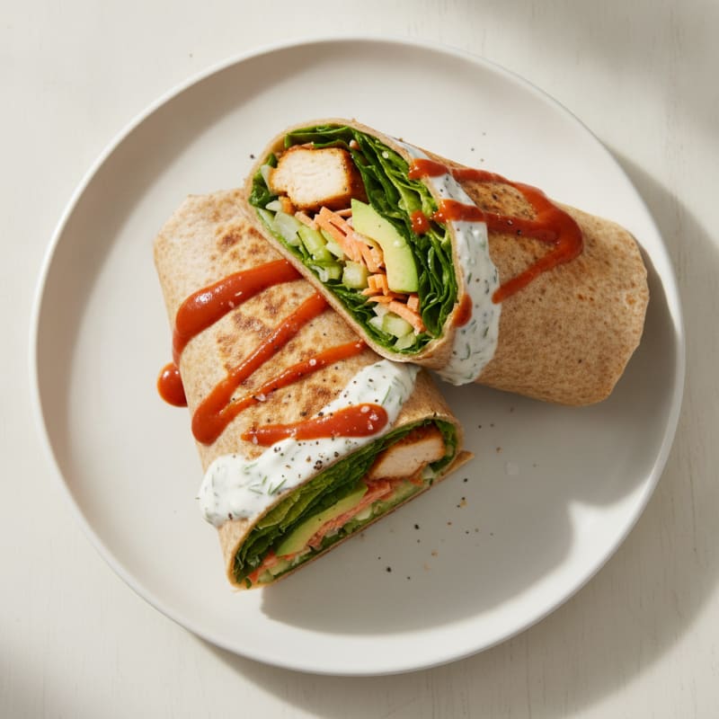 Buffalo Ranch Chicken Wrap
