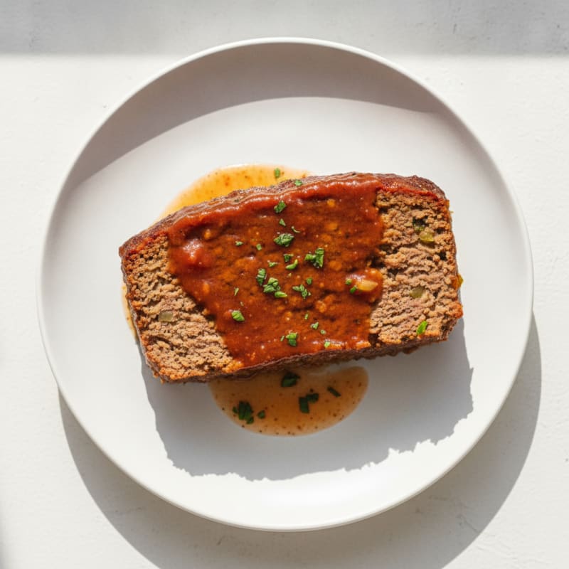 Classic Homestyle Meatloaf with Glaze