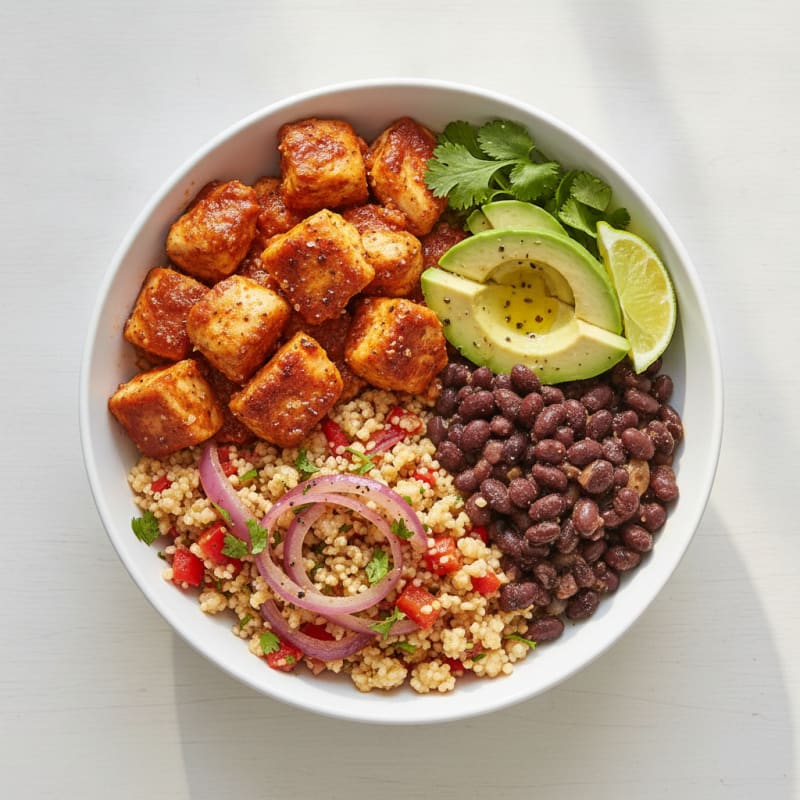 Chipotle Chicken and Black Bean Bowl