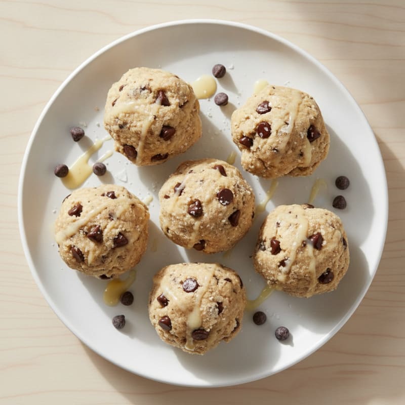 No-Bake Chocolate Chip Protein Bites
