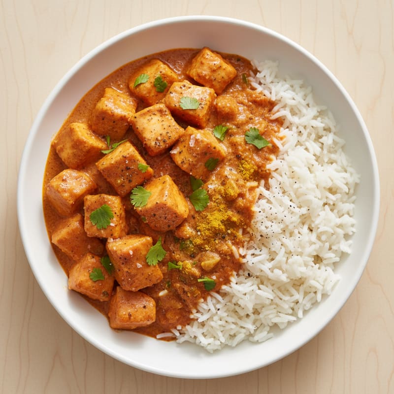 Spiced Butter Chicken with Basmati Rice