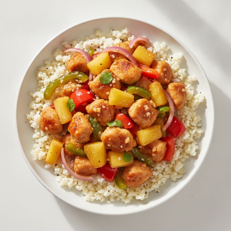Sweet and Sour Chicken with Pineapple