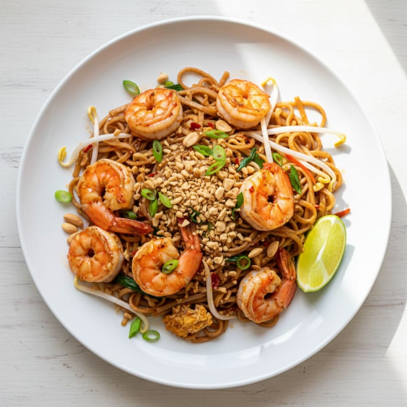 Shrimp Pad Thai Noodles