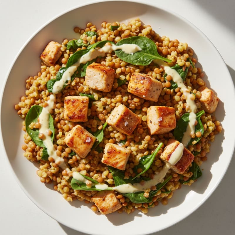 Creamy Lentil and Millet Power Bowl