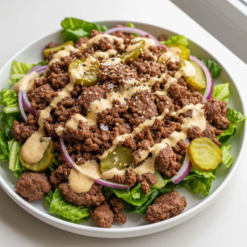 Crispy Beef Big Mac Power Bowl
