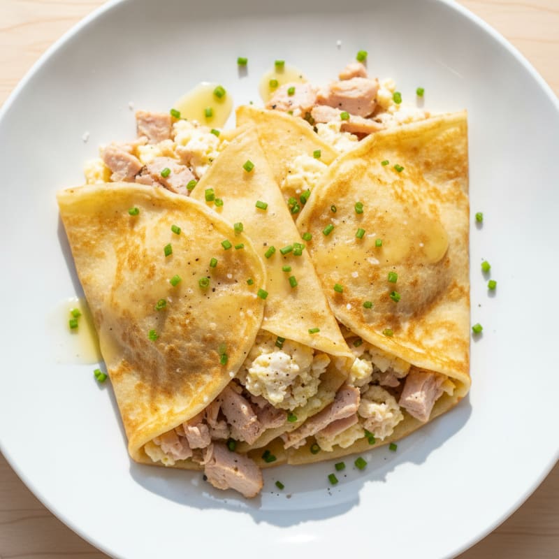 Delicate Rice Flour Crepes