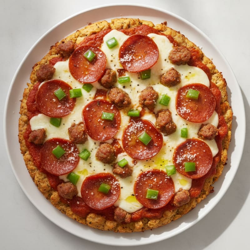 Meat Lover's Deep Dish Meatzza
